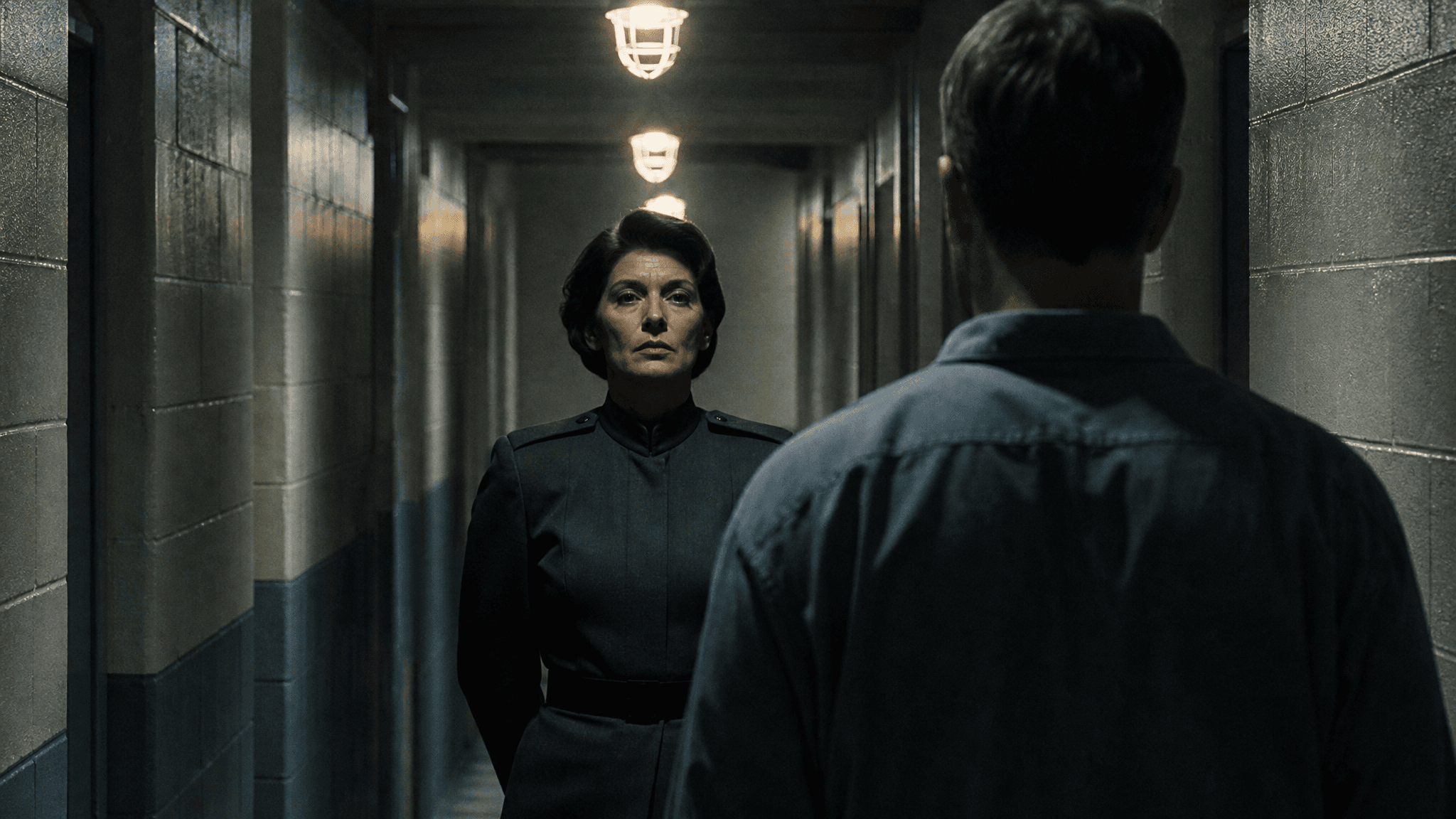 The Timekeeper, shot 4: Stage the confrontation
