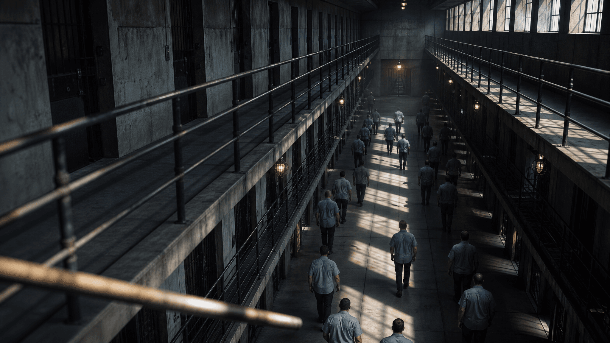 The Timekeeper, shot 3: Show the larger world